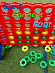 Giant20Connect20Four 1673640189 Bounce House Party Package