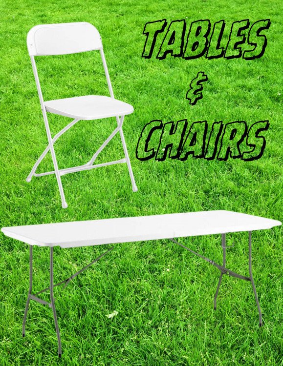 Tables and Chairs Package