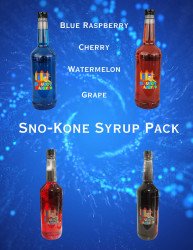 Sno-Kone Syrup Pack