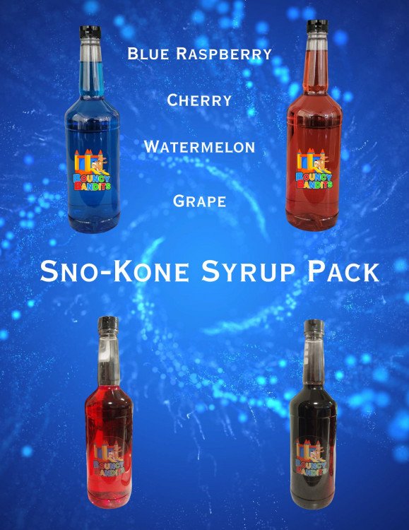 Sno-Kone Syrup Pack