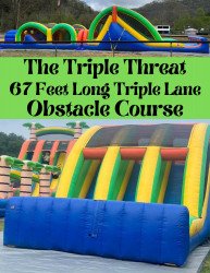 Triple Threat Race Way Obstacle Course