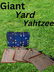 Giant Yard Yahtzee Yard Games